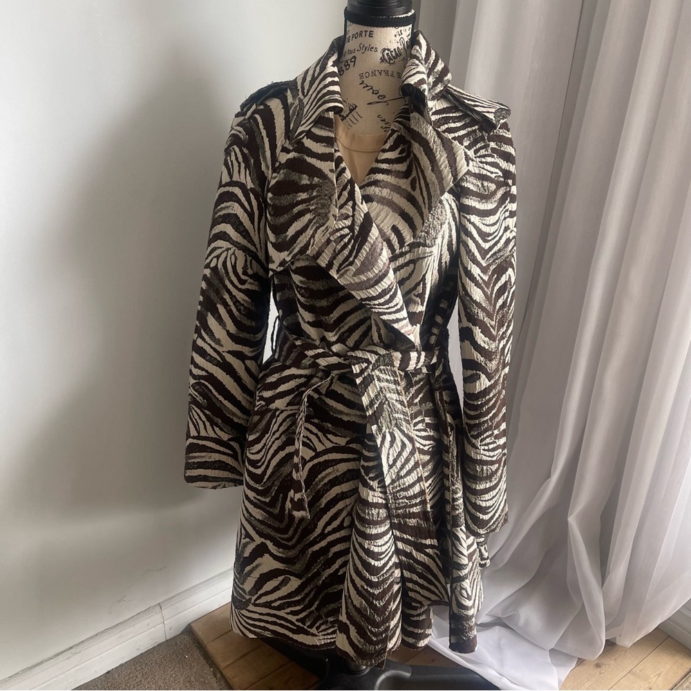 Lanvin for H&M Zebra Print Trench Coat - Picture 8 of 10